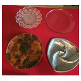 Deviled Egg Platter & (3) Other Platters
