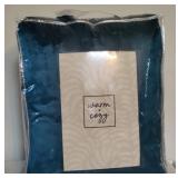Warm and Cozy Teal Throw Blanket