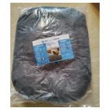 NIP Fluffy Anxiety Relief Blue Dog Bed