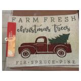 (6) NEW Farm Fresh Christmas Trees Holiday