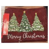 (8) NEW Merry Christmas Red Tapestry Placemats