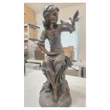 Cast Bronze Figurative Sculpture of a