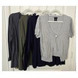 (3) Sz Large Hanes Long-sleeve T-shirts & (1)