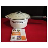 NIB 2 Qt Le Creuset Enameled Cast Iron Signature