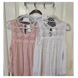 (3) Sz Med & PS Casual Tops
