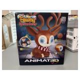 NIB ANIMATED 3D Projector Fanny The Reindeer.