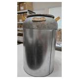 Vintage Milk Can Pre-Galvanized with Brass