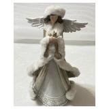 14ï¿½ Christmas Angel Figurine Accented with Plush