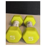 NWT (2) 5# Hand Weights