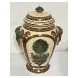 VTG Y2K Tuscany Style Topiary Design Crackled