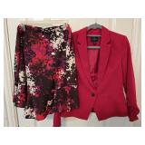 Sz 10P Worthington Red Blazer & Sz XL NWT George