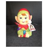 NWT Mr. Christmas Nostalgic Ceramic Knee-hugger