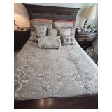 Queen Bedding Including: Comforter, Sheets,