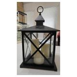 Black Northlight LED Candle Lantern