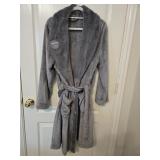 NWT Sz Med/Large Berkshire Plush Grey Robe