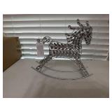 NIB August & Leo 10" Jeweled Rocking  Horse