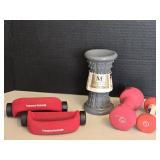 Hand Weights & Massage Roller