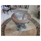 Beautiful Glass Top Table