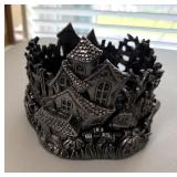 Homeworx By Harry Slatkin Blk and Siver Haunted