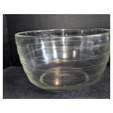 Vintage Clear Glass "Beehive" or Ribbed Mixing