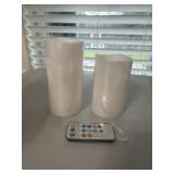 NIB (2)  6" and 5ï¿½ Flameless Color Changing