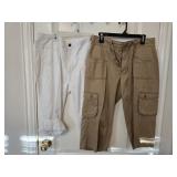 (2) Sz 10 & Sz 12 Ladies Capris