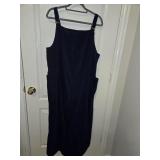 Sz Large White Stag Vintage 1990s Navy Blue