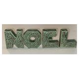 VTG Lipper & Mann NOEL Christmas Candle Holder 4ï¿½