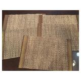 (5) AR Creations Hand Woven With a Fabric
