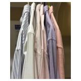 (6) Sz L/XL Long Sleeve Button Up Shirts