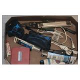 Box of Tools, Silicone, Caulk Etc