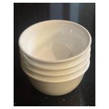 (4) 5 3/8"×2 3/8" Corelle Bowls