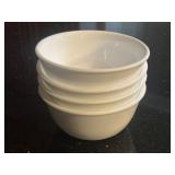 (4) 5 3/8"×2 3/8" Corelle Bowls