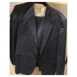 3 Pc Black Suit Includes A Suit Jacket, Vest &
