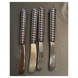(4) Cambridge Stainless Steel Dining Gourmet