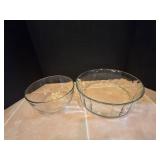 (1) 12"×5" & (1) 8.5"×4"  Serving Bowls