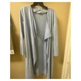 NWOT Sz S/M BELCCI Faux Suede Waterfall Duster