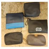 Toiletry Bags, Some Have Contents