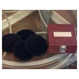 Rice University Red Wooden Box with Black