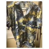NWT Sz 2XL SIDH Hawaiian Aloha Shirt