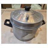 Vtg Aluminum Egg Poacher