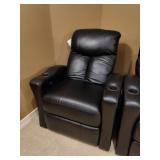 Berkline Electric Leather Recliner Chair with