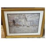 Framed Print of Claude Monet