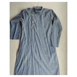 Mens XXL Blue and Yellow Tunic