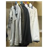 (8) Sz M/L Assorted Collar Shirts