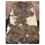 Believed to be Alpaca Hide Rug 60"x30"