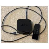 Apple TV Streaming Box Power Cable and First