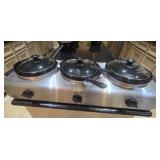 Bella Triple Slow Cooker and Buffet Server