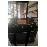 16"×14" Black Rolling Cooler Bag with Extendable
