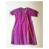 Youths XXL Purple Tied Waist Tunic